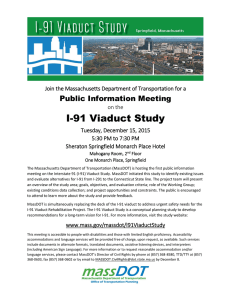 I-91 Viaduct Public Information Meeting