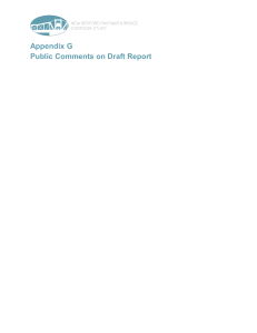 Appendix G Public Comments on Draft Report