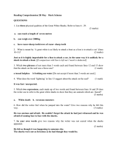 Reading Comprehension 2B May   Mark Scheme  QUESTIONS