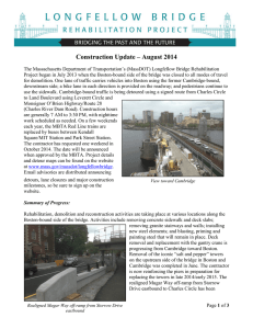 Construction Update – August 2014