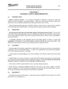CHAPTER 2 GENERAL SAFETY REQUIREMENTS