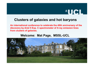 Clusters of galaxies and hot baryons