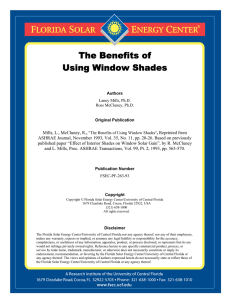 The Benefits of Using Window Shades