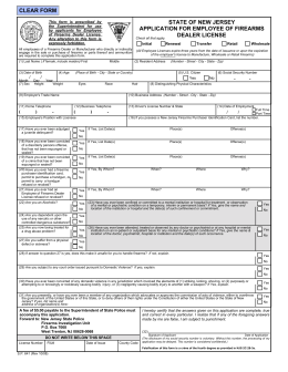 Renewal Application for a Retired Law Enforcement Officer Permit to ...