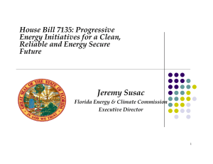 Jeremy Susac House Bill 7135: Progressive Energy Initiatives for a Clean,