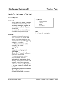 High Energy Hydrogen II  Teacher Page Hands-On Hydrogen – The Body