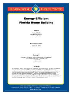 Energy-Efficient Florida Home Building  Authors
