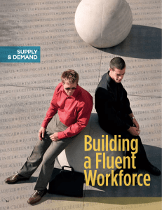 Building a Fluent Workforce Supply