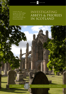 investigating  abbeys &amp; priories in scotland