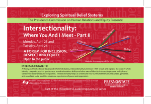 Intersectionality: Where You And I Meet - Part II