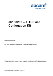 ab188285 – FITC Fast Conjugation Kit