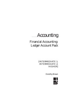 abc Accounting Financial Accounting: Ledger Account Pack