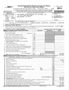 I 990-T 2014