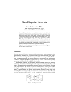 Gated Bayesian Networks