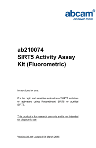 ab210074 SIRT5 Activity Assay Kit (Fluorometric)