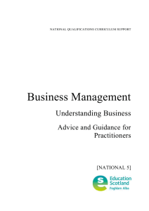 Business Management Understanding Business Advice and Guidance for Practitioners