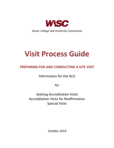Visit Process Guide