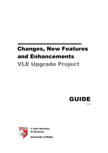 GUIDE  Changes, New Features and Enhancements