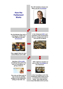 How the Parliament Works