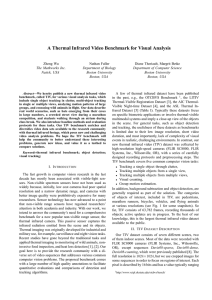 A Thermal Infrared Video Benchmark for Visual Analysis