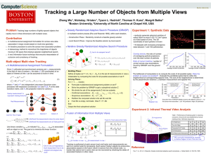 Tracking a Large Number of Objects from Multiple Views