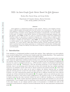 NED: An Inter-Graph Node Metric Based On Edit Distance