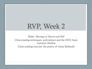 RVP, Week 2
