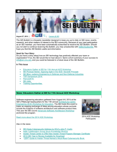 SEI Bulletin