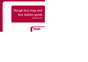 Slough bus map and bus station guide September 2015