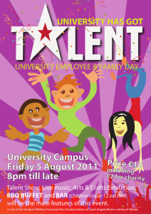 University Campus Friday 5 August 2011 8pm till late UNIVERSITY HAS GOT