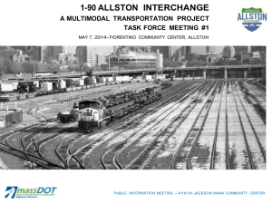 1-90  ALLSTON  INTERCHANGE