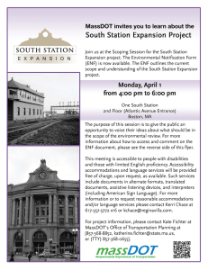 South  Station  Expansion  Project