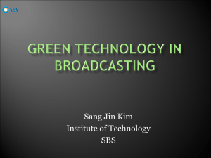 Sang Jin Kim Institute of Technology SBS