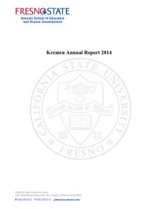 Kremen Annual Report 2014  P
