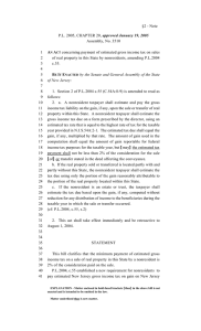 §2 - Note approved January 19, 2005 Assembly, No. 3510