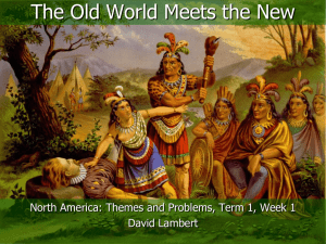 The Old World Meets the New David Lambert