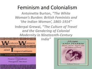Feminism and Colonialism