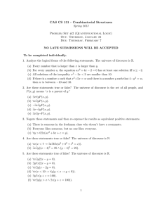 CAS CS 131 - Combinatorial Structures