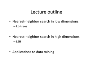 Lecture outline