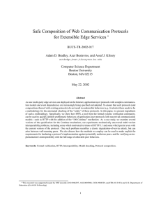 Safe Composition of Web Communication Protocols for Extensible Edge Services