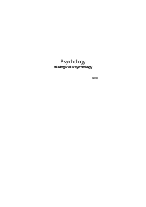 Psychology Biological Psychology 9008
