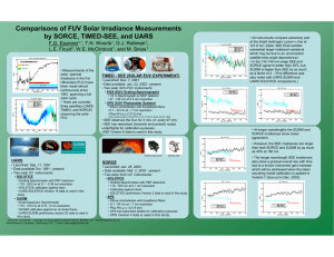 Comparisons of FUV Solar Irradiance Measurements by SORCE, TIMED-SEE, and UARS