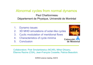 Abnormal cycles from normal dynamos