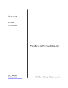 Technote 8 Guidelines for Drawing Schematics  April 2008