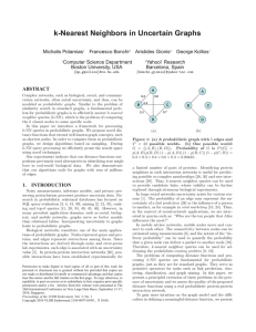 k-Nearest Neighbors in Uncertain Graphs