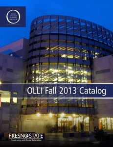 OLLI Fall 2013 Catalog