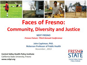 Faces of Fresno: Community, Diversity and Justice