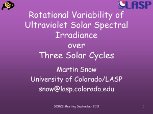 Rotational Variability of Ultraviolet Solar Spectral Irradiance over