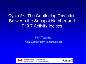 Cycle 24: The Continuing Deviation Between the Sunspot Number and Ken Tapping