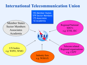 ITU-R Basics